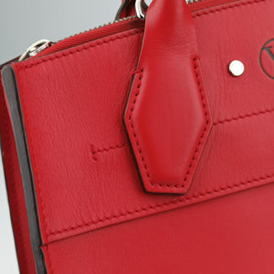 Vintage Louis Vuitton City Steamer MM RUBIS Leather M51027 shoulderbag | stylenewstar