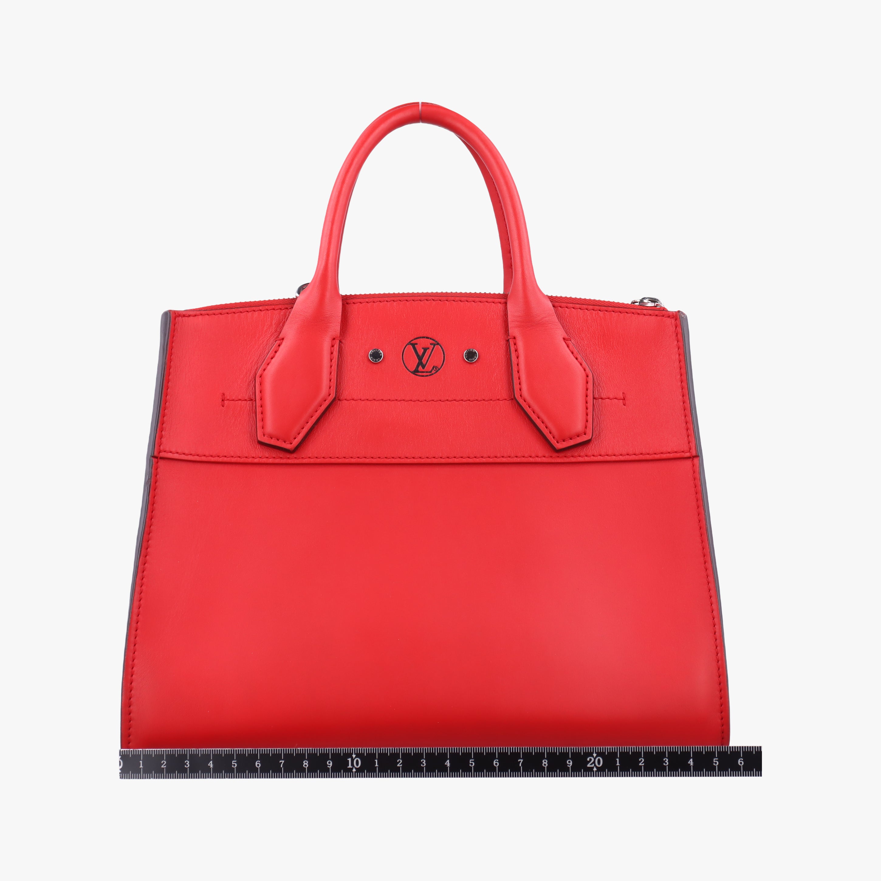 Vintage Louis Vuitton City Steamer MM RUBIS Leather M51027 shoulderbag | stylenewstar