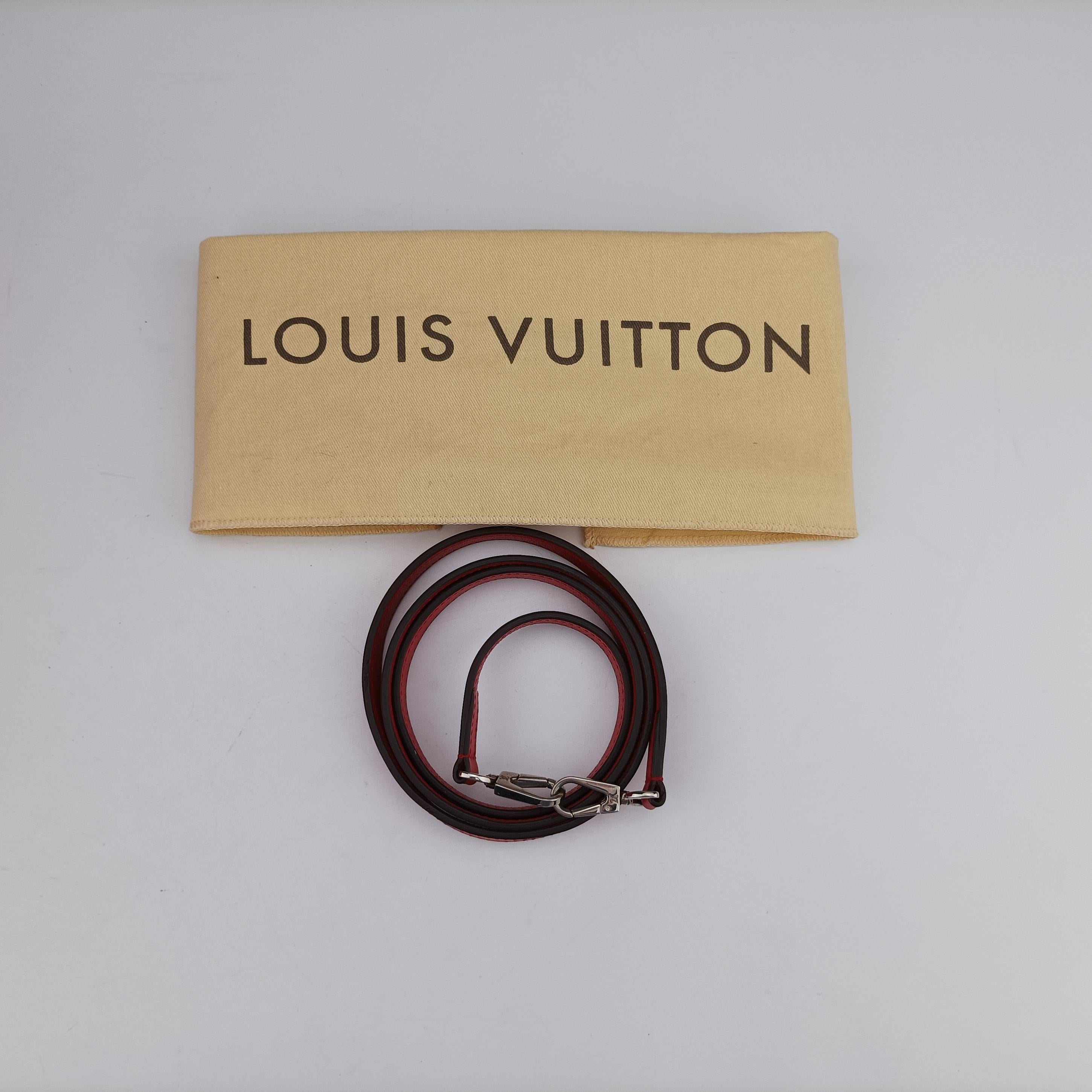 Vintage Louis Vuitton City Steamer MM RUBIS Leather M51027 shoulderbag | stylenewstar