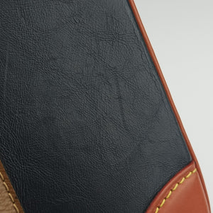 Pre-owned Louis Vuitton Valisette PM Brown × Navy Leather × Monogram Reverse M53782 shoulderbag | stylenewstar