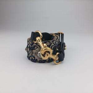 Vintage Christian Dior Saddle Bag Navy Leather  shoulderbag | stylenewstar