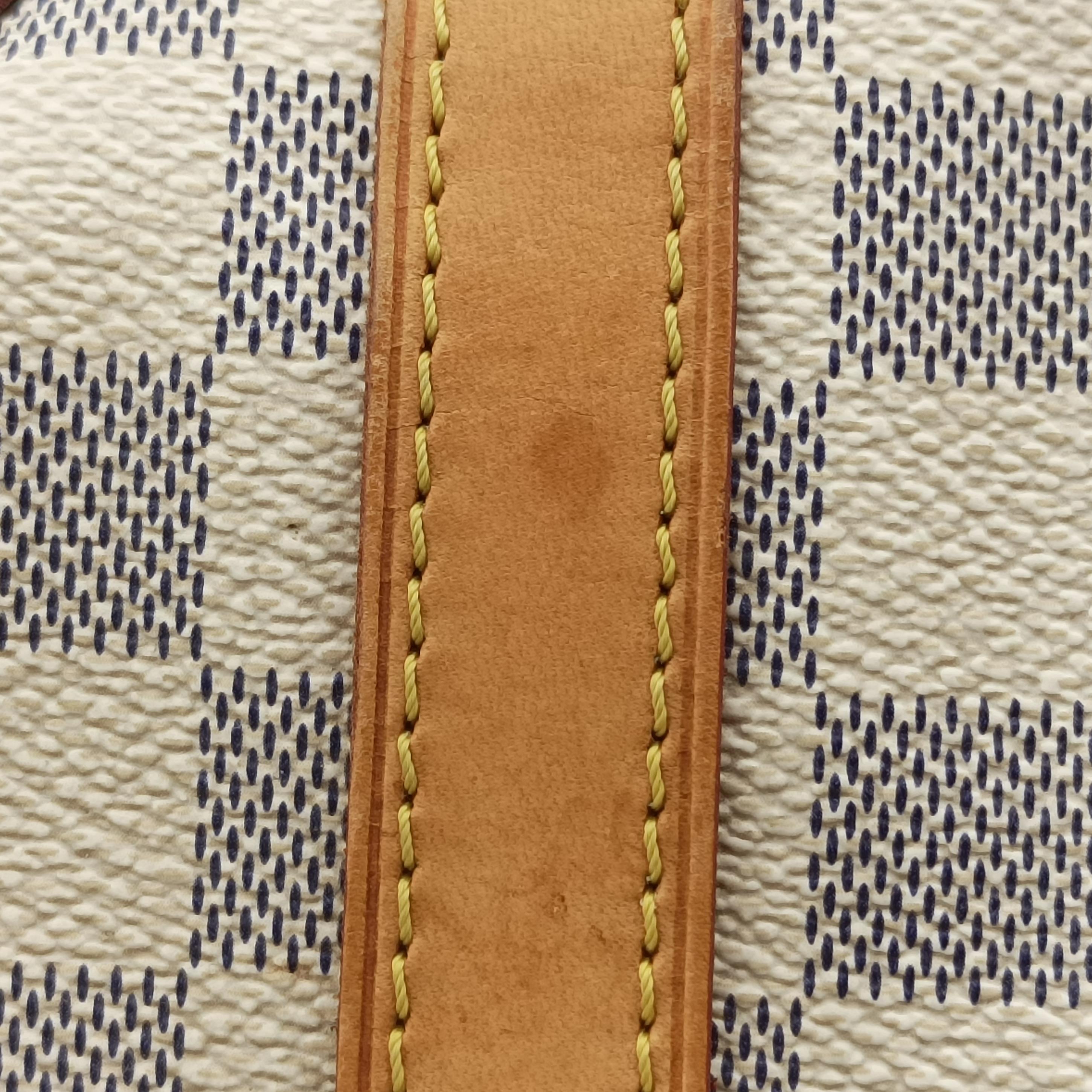 Pre-owned Louis Vuitton BERKELEY Azur Damier Canvas N52001 handbag | stylenewstar