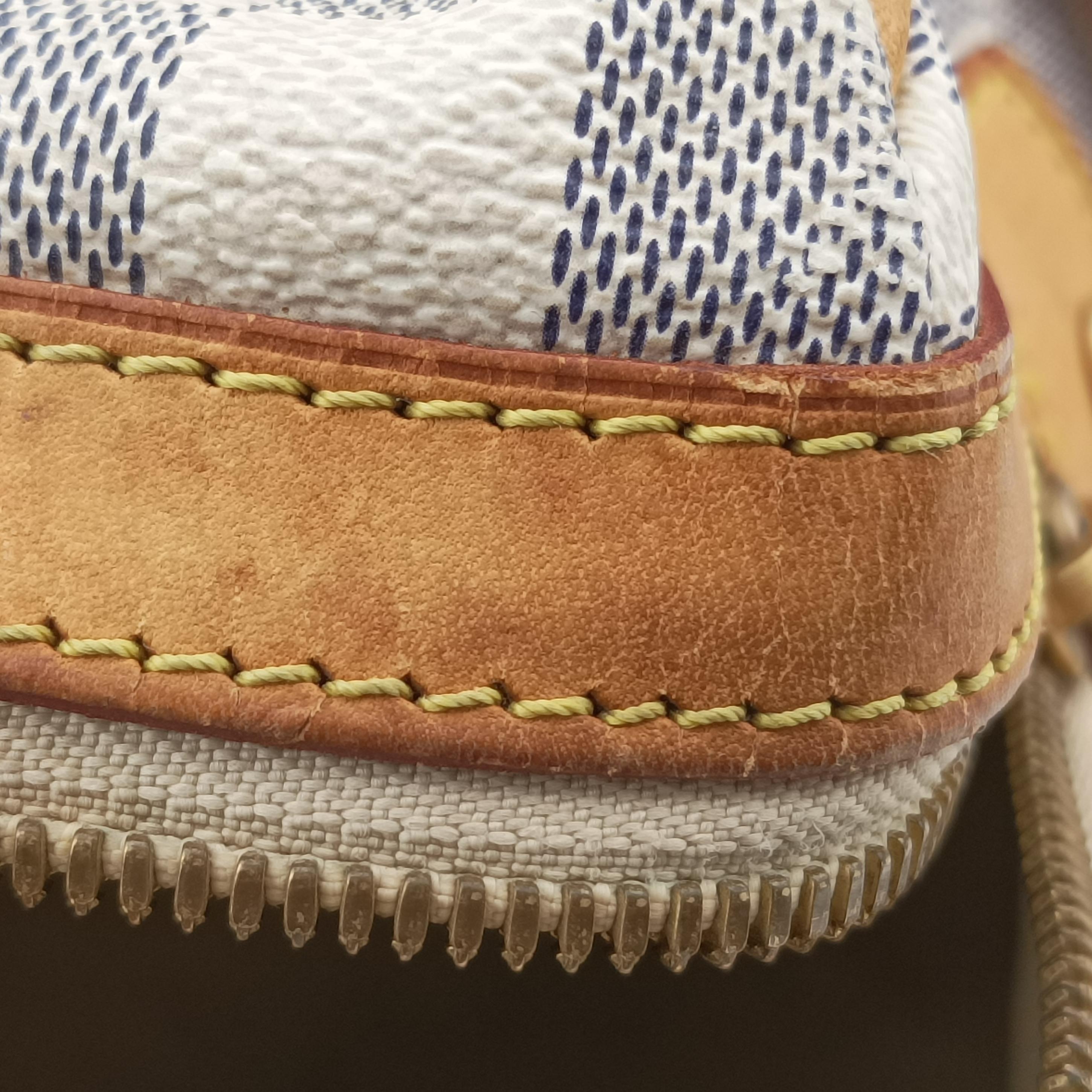 Pre-owned Louis Vuitton BERKELEY Azur Damier Canvas N52001 handbag | stylenewstar