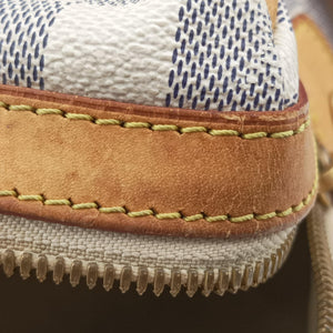 Pre-owned Louis Vuitton BERKELEY Azur Damier Canvas N52001 handbag | stylenewstar