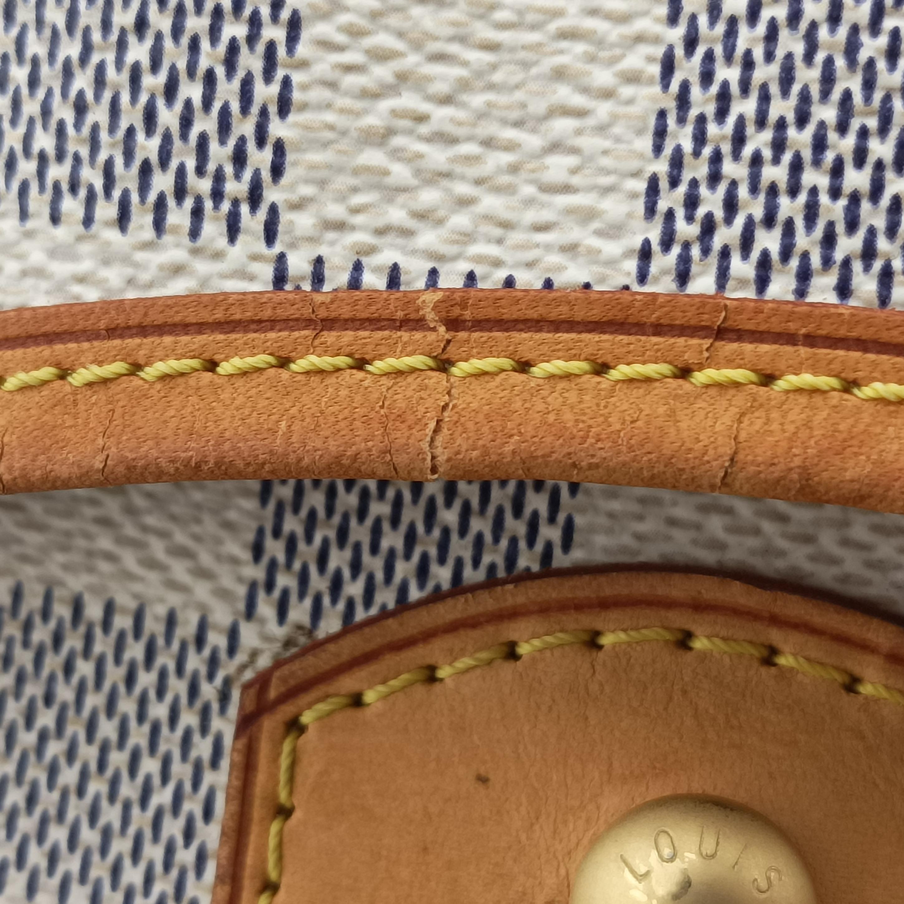 Pre-owned Louis Vuitton BERKELEY Azur Damier Canvas N52001 handbag | stylenewstar