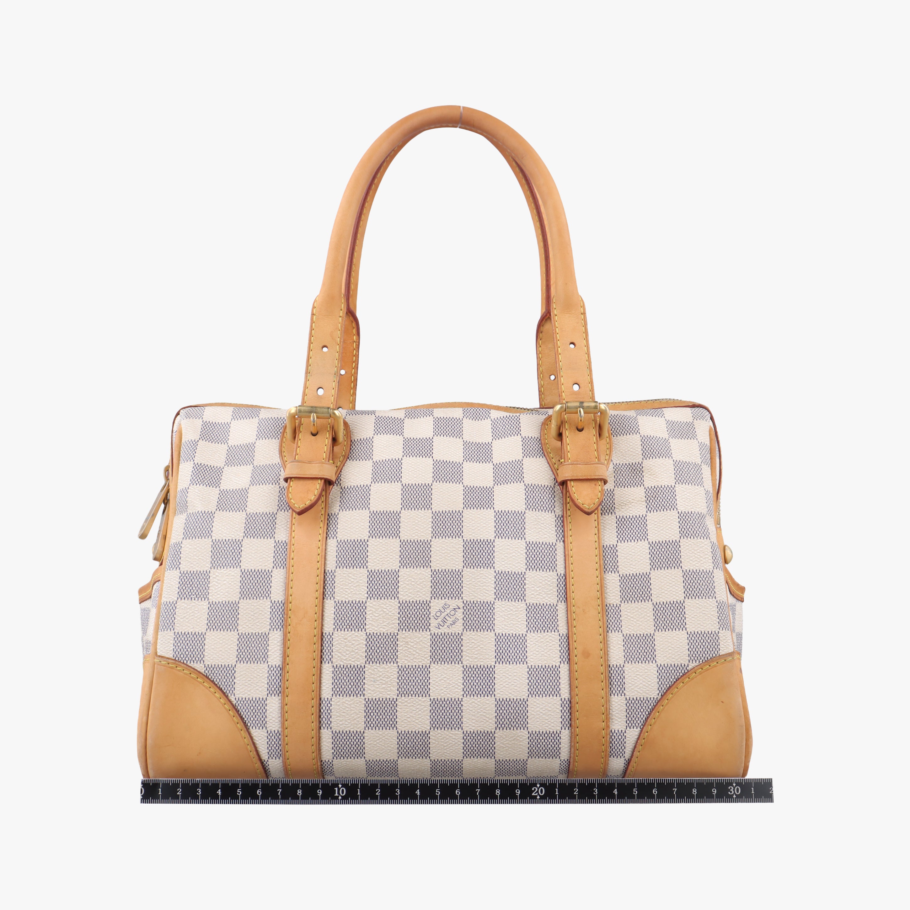 Pre-owned Louis Vuitton BERKELEY Azur Damier Canvas N52001 handbag | stylenewstar