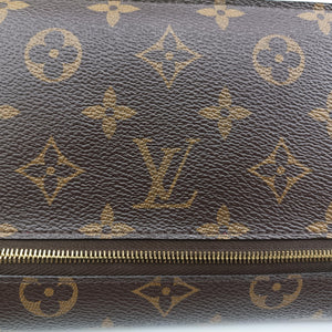 Pre-owned Louis Vuitton Pochette Weekend brown×multicolor Monogram Canvas M63857 shoulderbag | stylenewstar