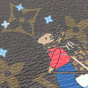 Pre-owned Louis Vuitton Pochette Weekend brown×multicolor Monogram Canvas M63857 shoulderbag | stylenewstar