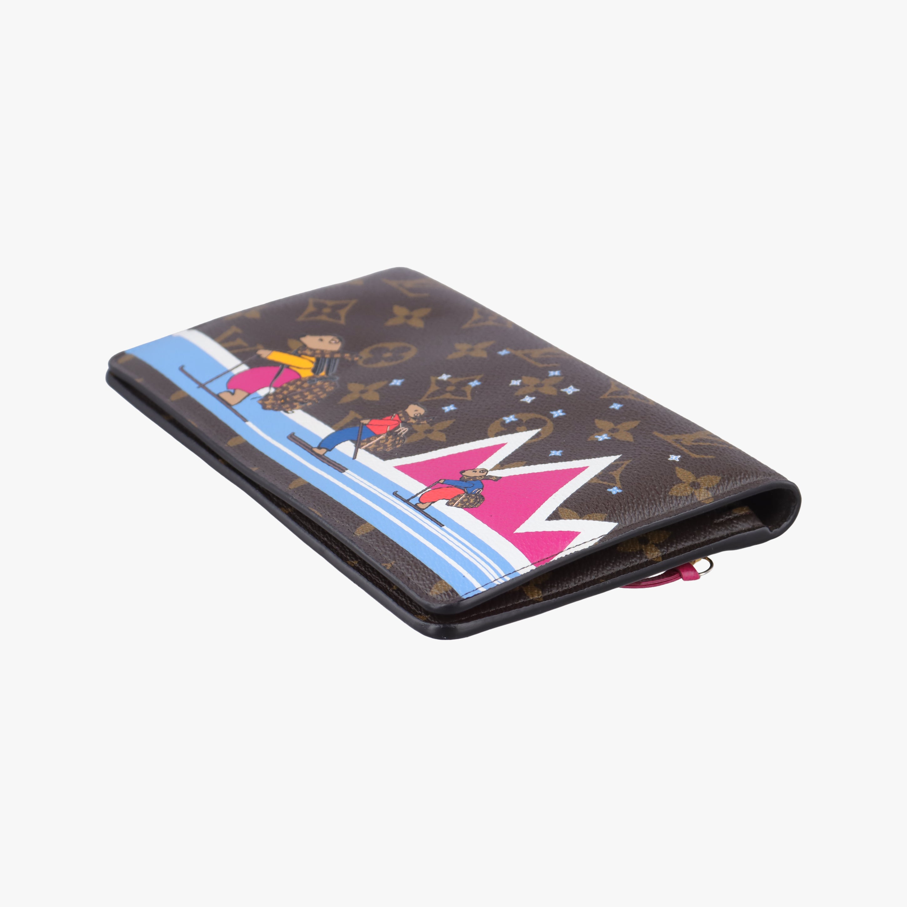 Pre-owned Louis Vuitton Pochette Weekend brown×multicolor Monogram Canvas M63857 shoulderbag | stylenewstar