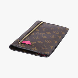 Pre-owned Louis Vuitton Pochette Weekend brown×multicolor Monogram Canvas M63857 shoulderbag | stylenewstar