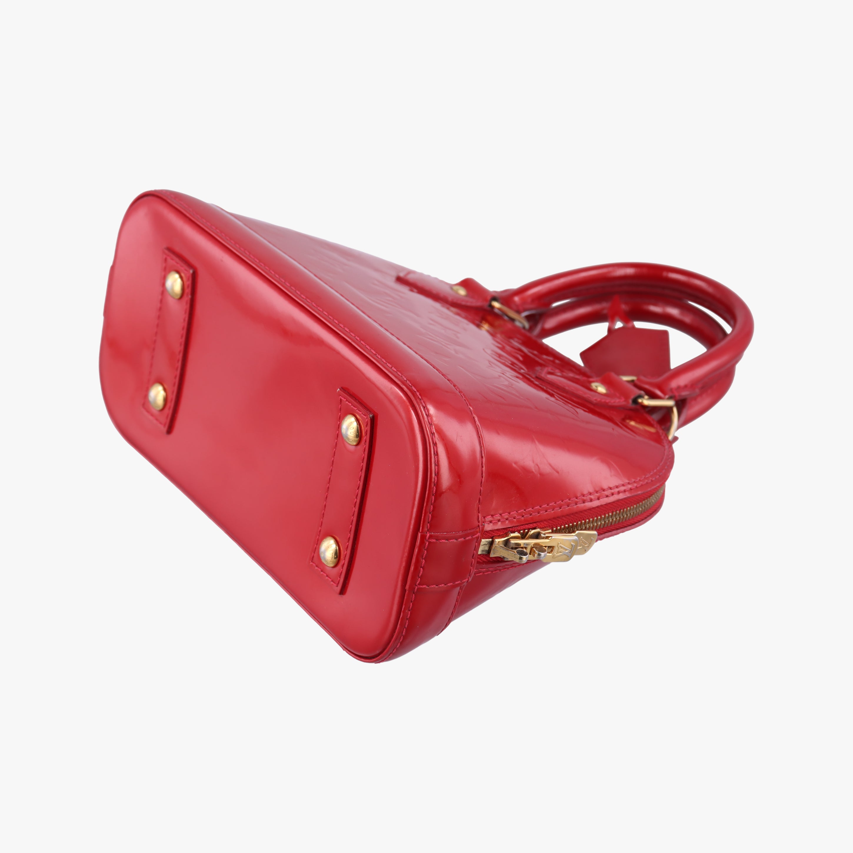 Vintage Louis Vuitton Alma BB pomme d'amour Vernis M91606 shoulderbag | stylenewstar