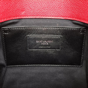 Secondhand Yves Saint Laurent COLLEGE Red Leather 428056 shoulderbag | stylenewstar