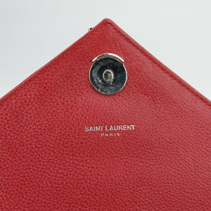 Secondhand Yves Saint Laurent COLLEGE Red Leather 428056 shoulderbag | stylenewstar