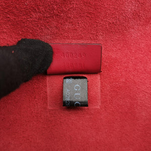 Pre-owned Gucci Dionysus beige×red PVC coated canvas 400249 shoulderbag | stylenewstar