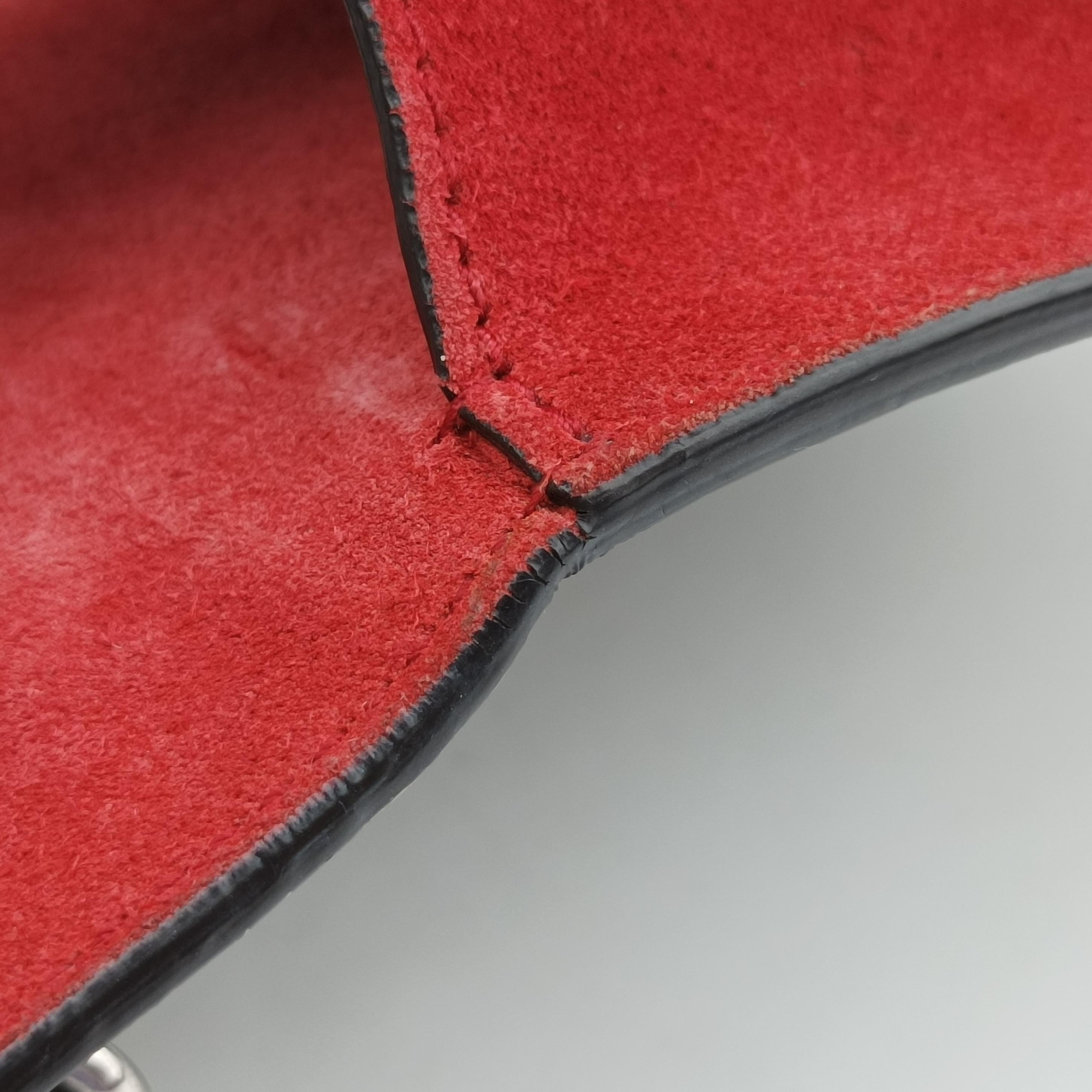 Pre-owned Gucci Dionysus beige×red PVC coated canvas 400249 shoulderbag | stylenewstar