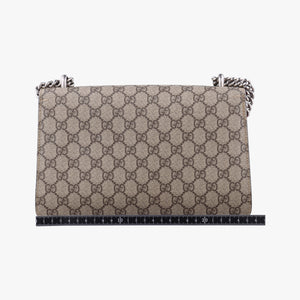 Pre-owned Gucci Dionysus beige×red PVC coated canvas 400249 shoulderbag | stylenewstar