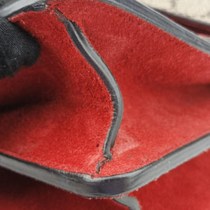 Pre-owned Gucci Dionysus beige×red PVC coated canvas 400249 shoulderbag | stylenewstar