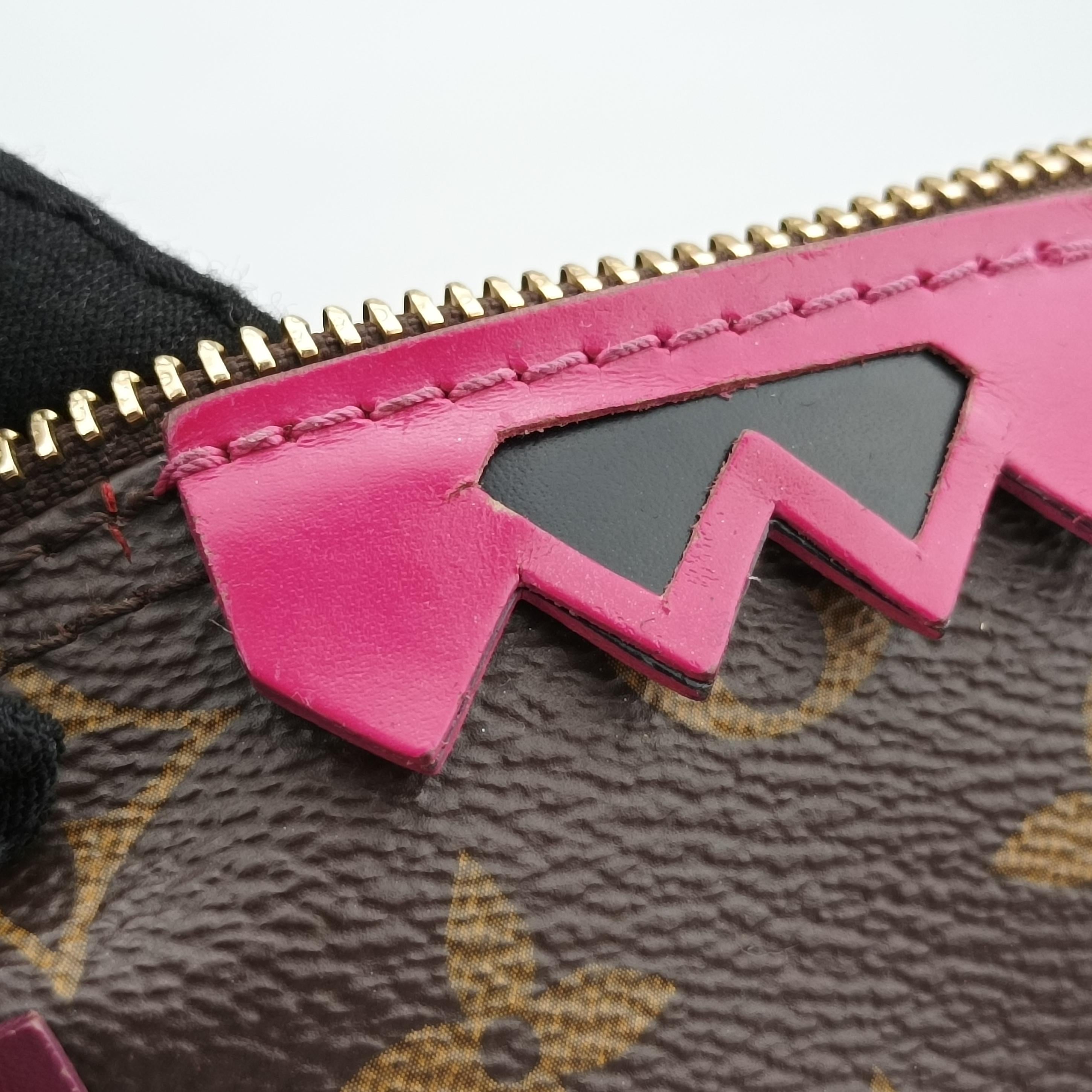 Vintage Louis Vuitton SPEEDY30 brown×Flamingo Monogram Totem M41665 handbag | stylenewstar