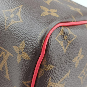Vintage Louis Vuitton SPEEDY30 brown×Flamingo Monogram Totem M41665 handbag | stylenewstar