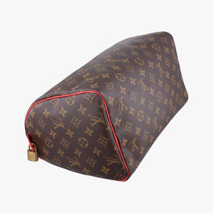 Vintage Louis Vuitton SPEEDY30 brown×Flamingo Monogram Totem M41665 handbag | stylenewstar