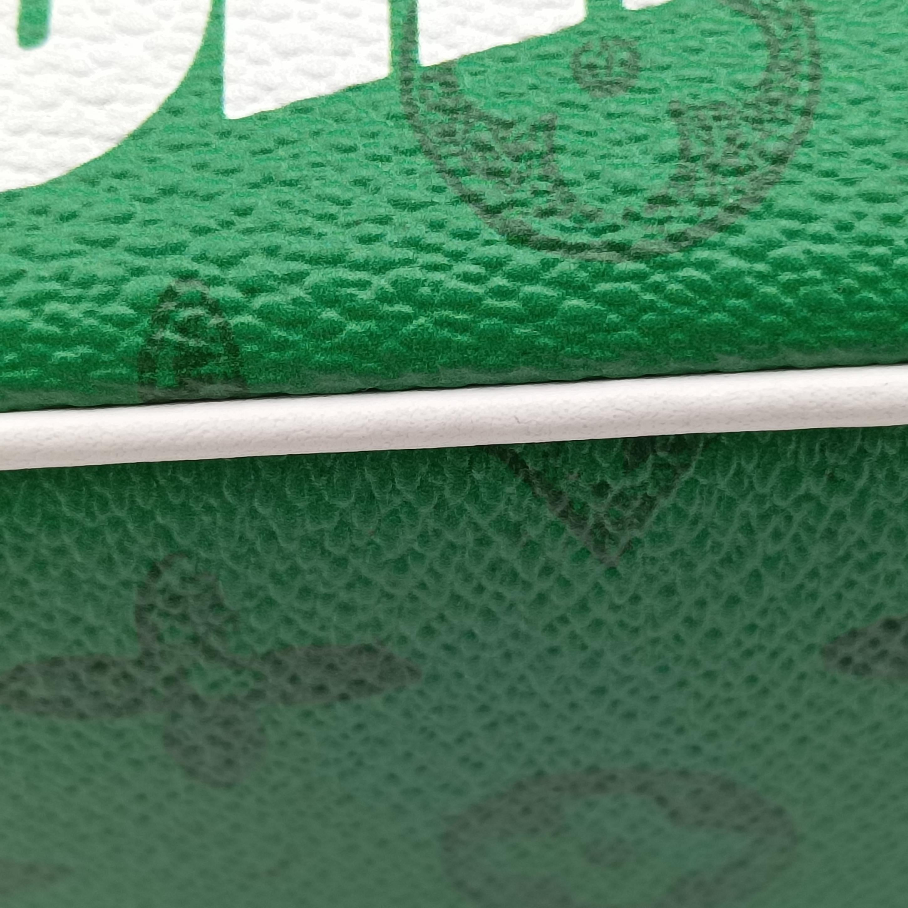 Secondhand Louis Vuitton Mini Soft Trunk Green×White Monogram canvas M80816 shoulderbag | stylenewstar