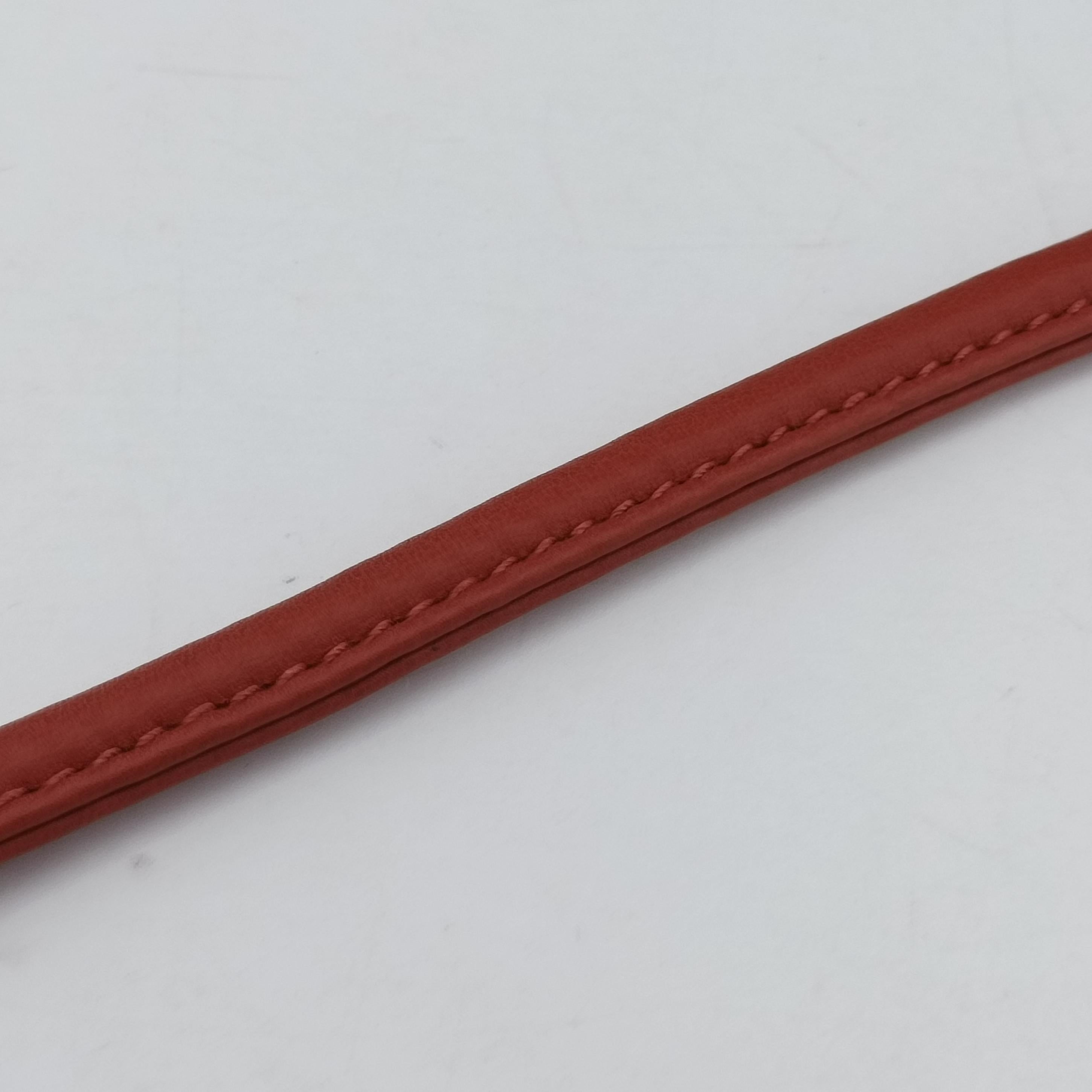 Pre-owned Hermes Sac Aline mini Orange lambskin  shoulderbag | stylenewstar