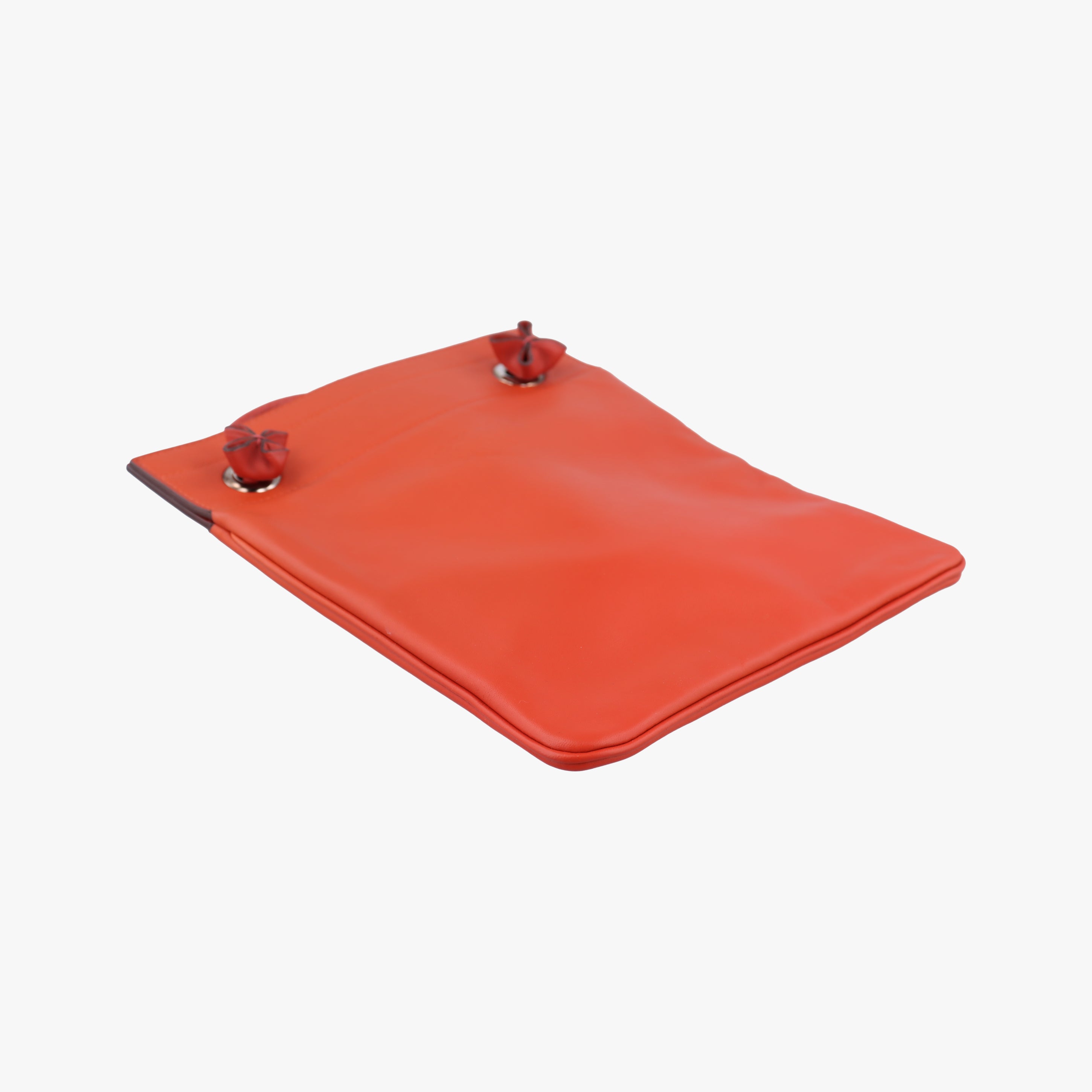 Pre-owned Hermes Sac Aline mini Orange lambskin  shoulderbag | stylenewstar