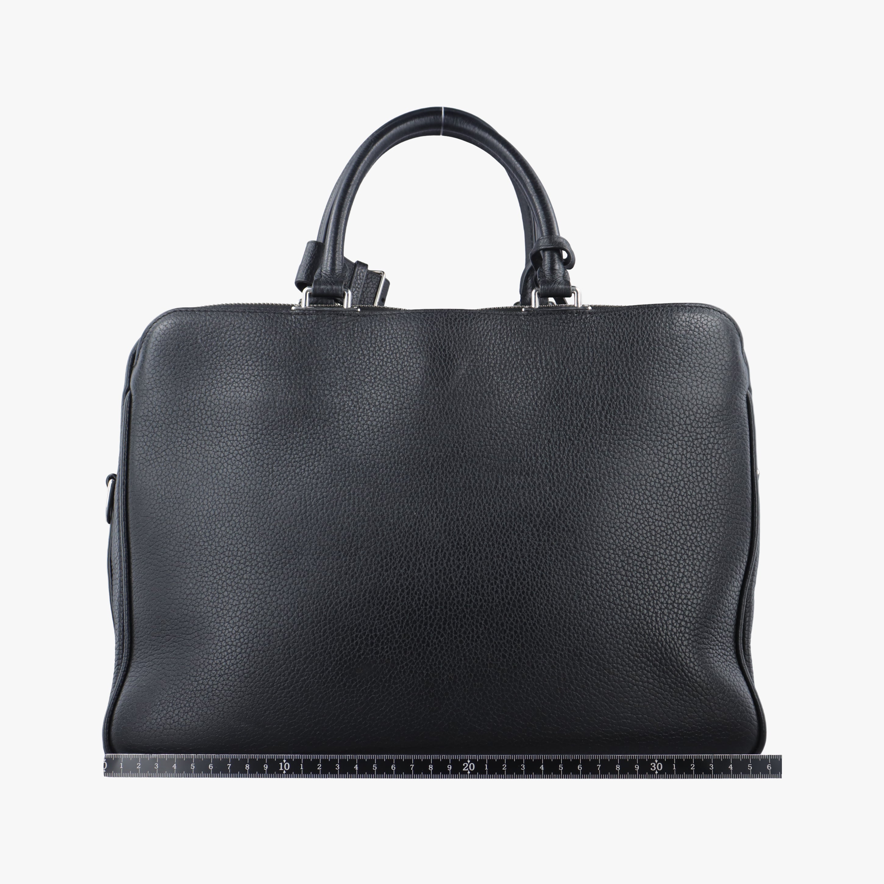 Pre-owned Louis Vuitton Armand Briefcase MM Noir Taurillon leather M54381 handbag | stylenewstar