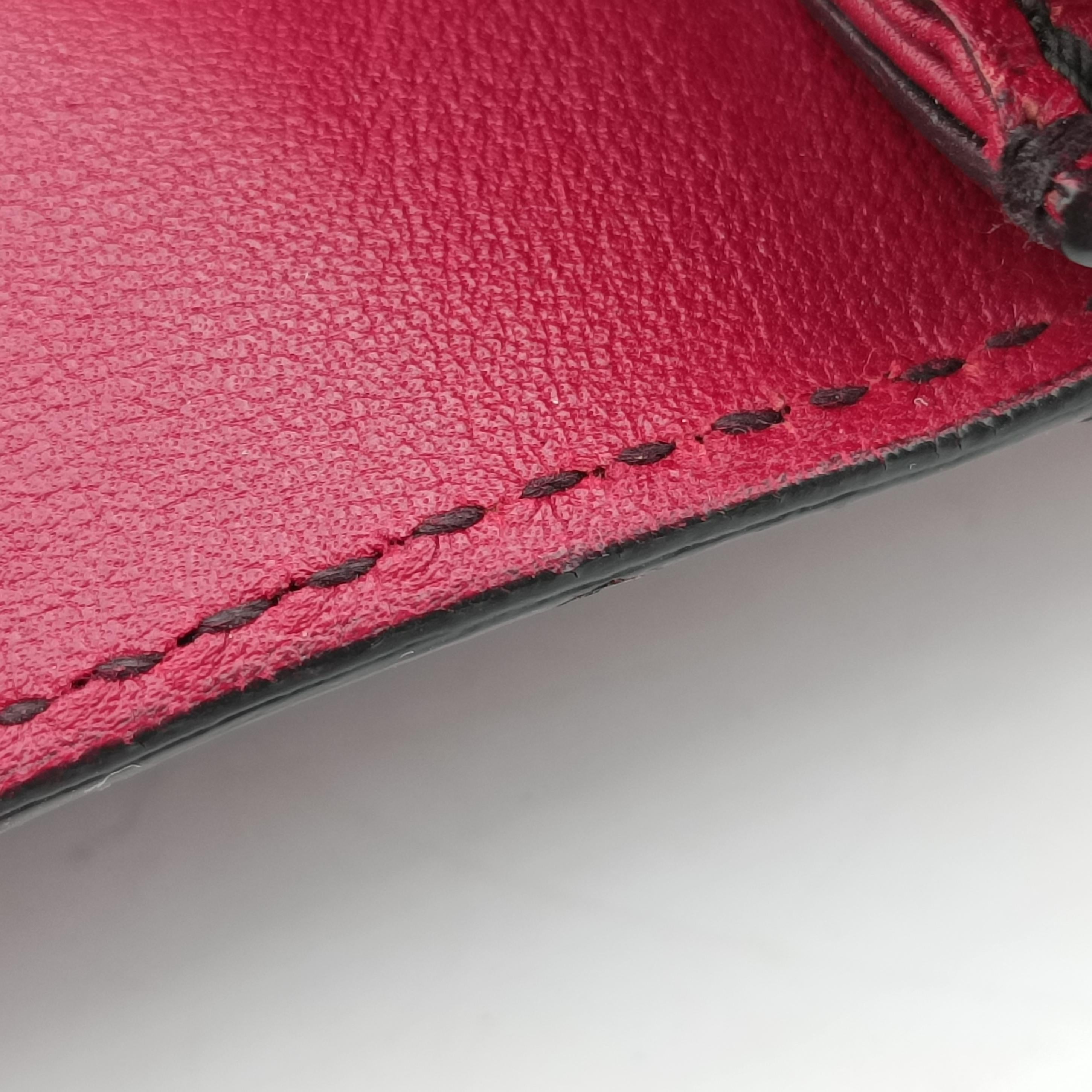 Pre-owned Gucci Emily Red Leather 295402 shoulderbag | stylenewstar