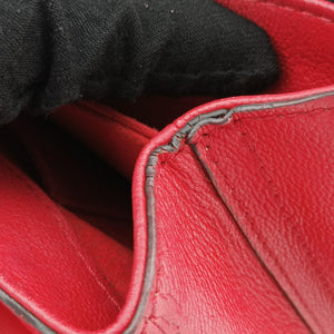 Pre-owned Louis Vuitton Very Chain ruby×blue Leather M44285 shoulderbag | stylenewstar