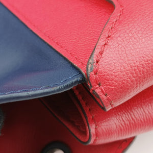 Pre-owned Louis Vuitton Very Chain ruby×blue Leather M44285 shoulderbag | stylenewstar