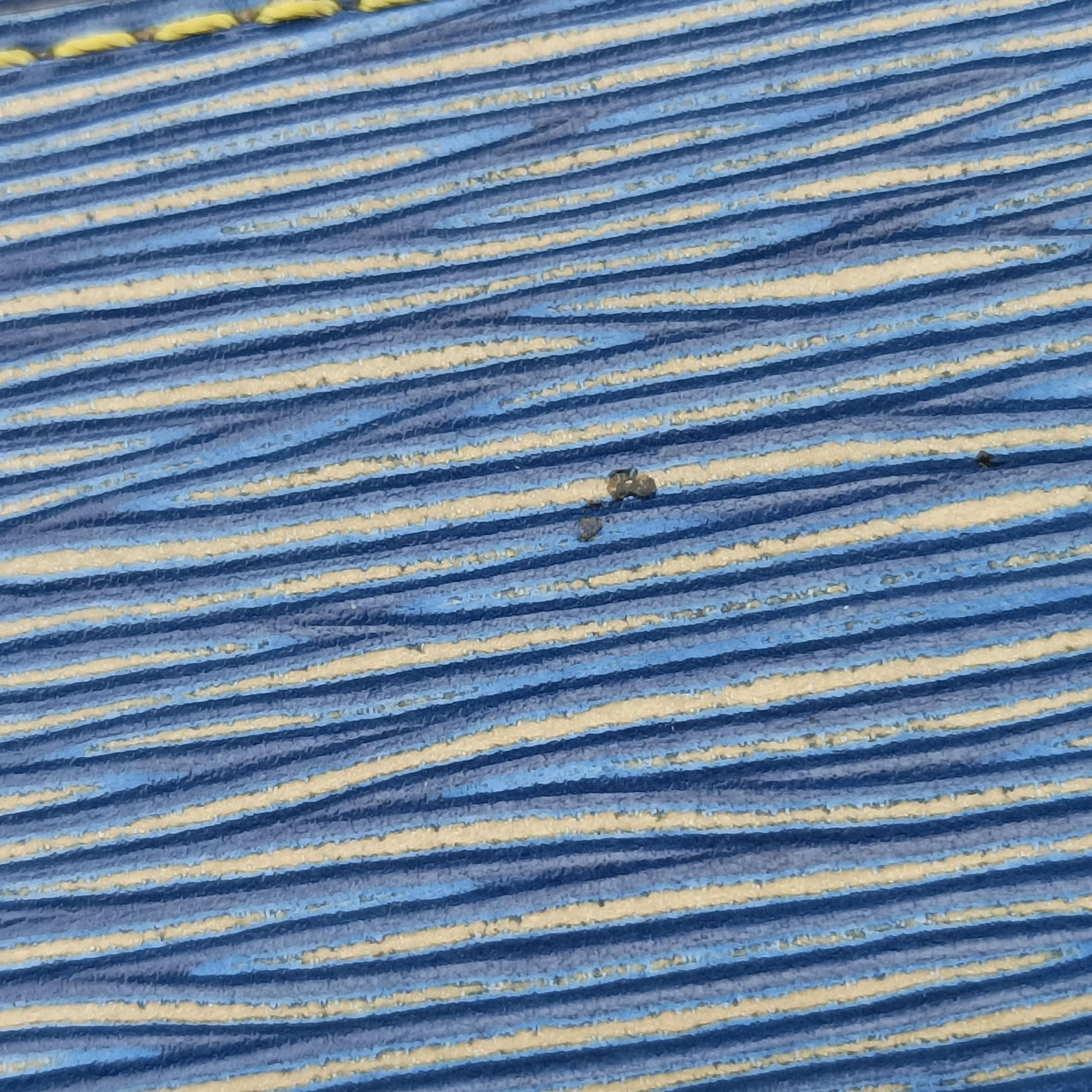 Pre-owned Louis Vuitton Portefeuille Twist Denim blue Epi M61036 shoulderbag | stylenewstar