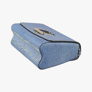 Pre-owned Louis Vuitton Portefeuille Twist Denim blue Epi M61036 shoulderbag | stylenewstar