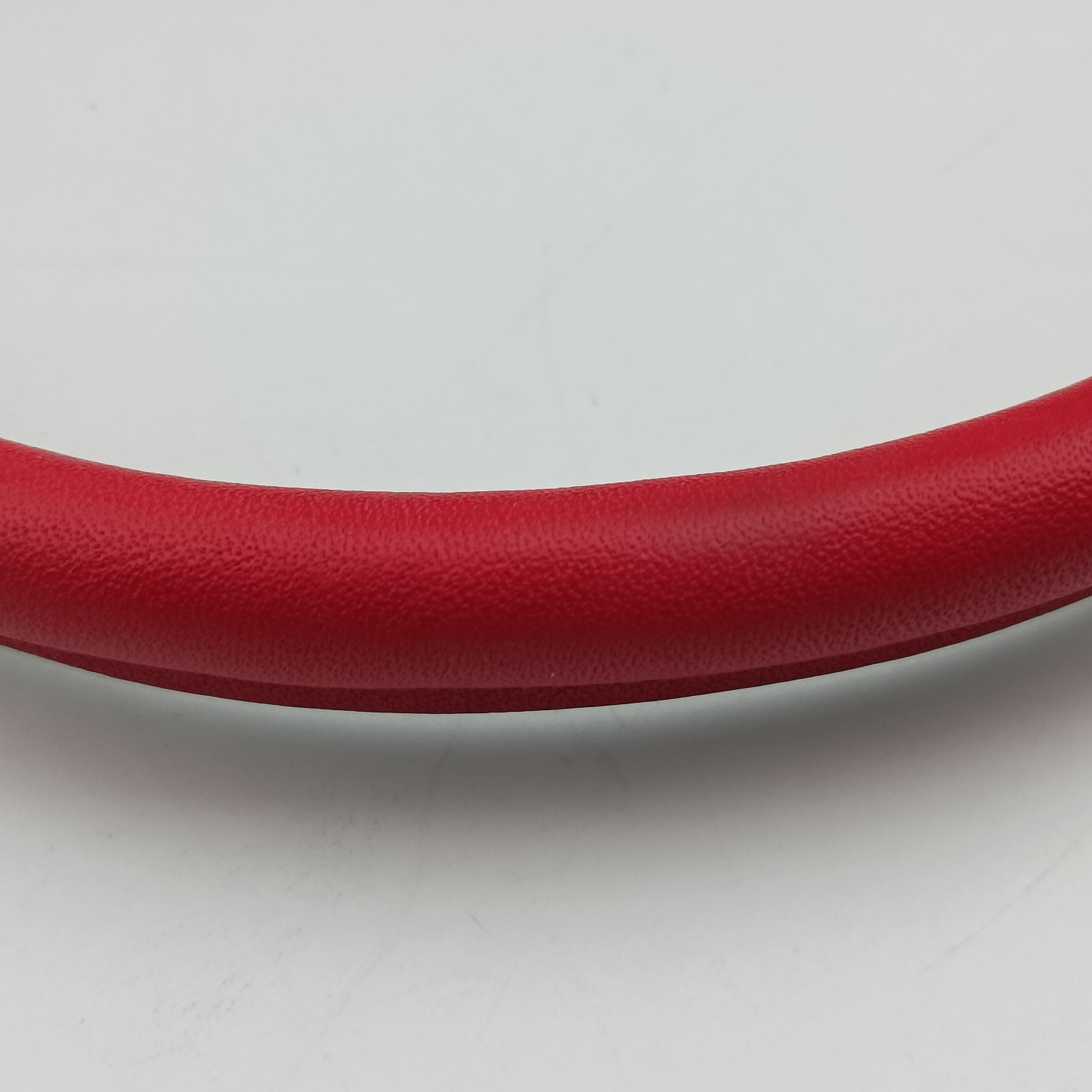 Pre-owned Louis Vuitton Rocky BB Monogram/Brown x Red Monogram canvas x calf leather M44322 shoulderbag | stylenewstar