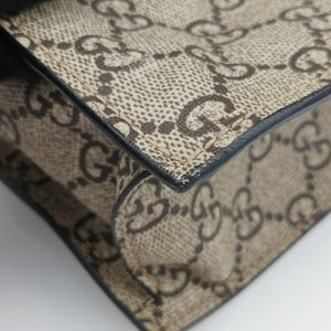 Pre-owned Gucci GG Supreme Bee beige×Multicolour PVC coated canvas 450950 shoulderbag | stylenewstar