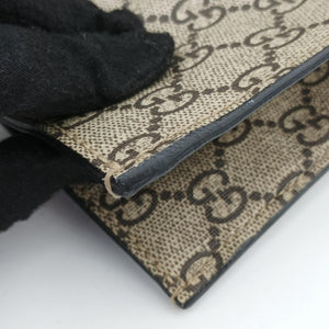 Pre-owned Gucci GG Supreme Bee beige×Multicolour PVC coated canvas 450950 shoulderbag | stylenewstar