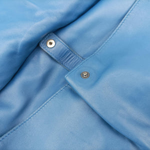 Pre-owned Bottega Veneta Intrecciato Blue lambskin  shoulderbag | stylenewstar