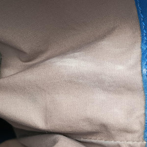 Pre-owned Bottega Veneta Intrecciato Blue lambskin  shoulderbag | stylenewstar