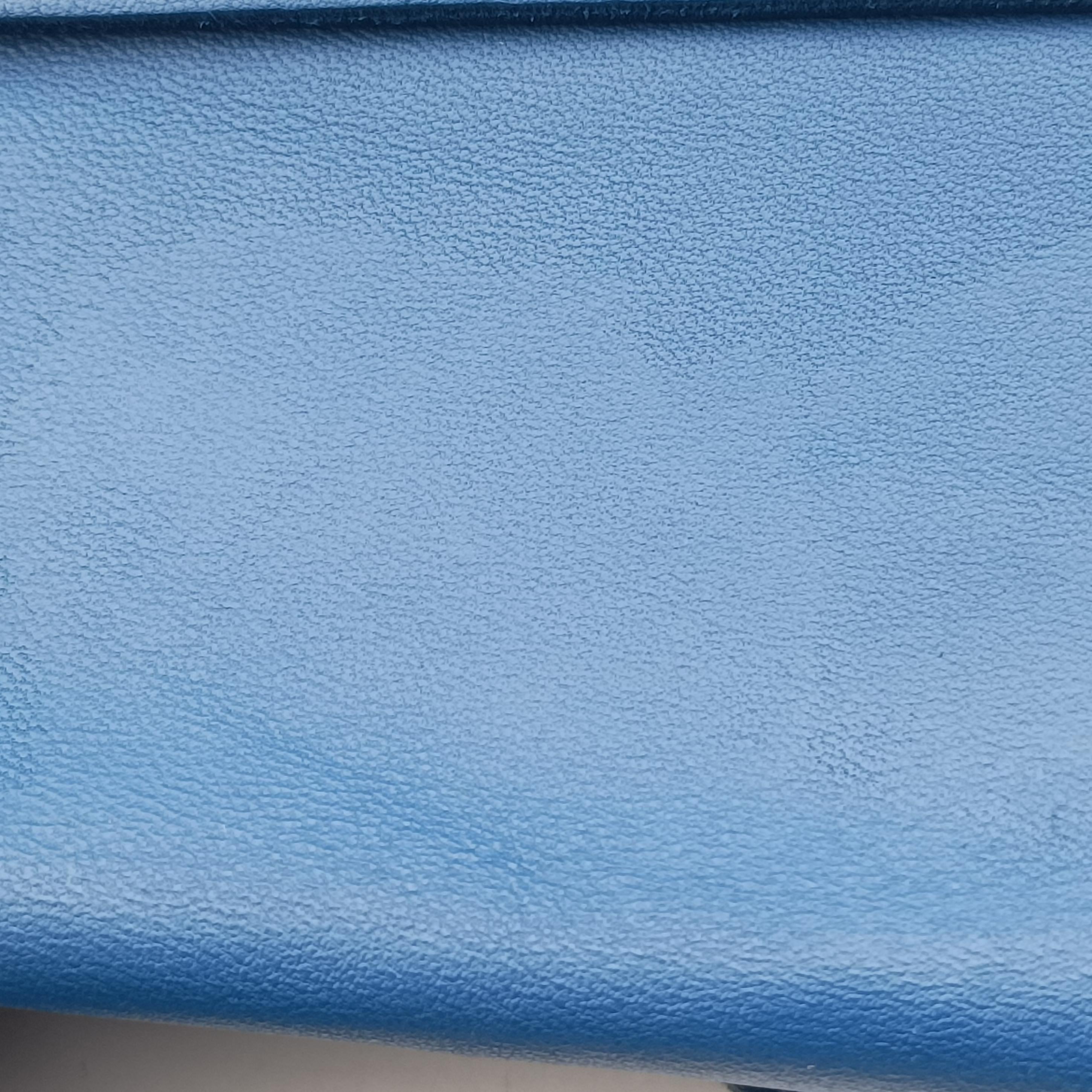 Pre-owned Bottega Veneta Intrecciato Blue lambskin  shoulderbag | stylenewstar