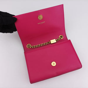 Pre-owned Yves Saint Laurent KATE Pink Leather 354120 shoulderbag | stylenewstar