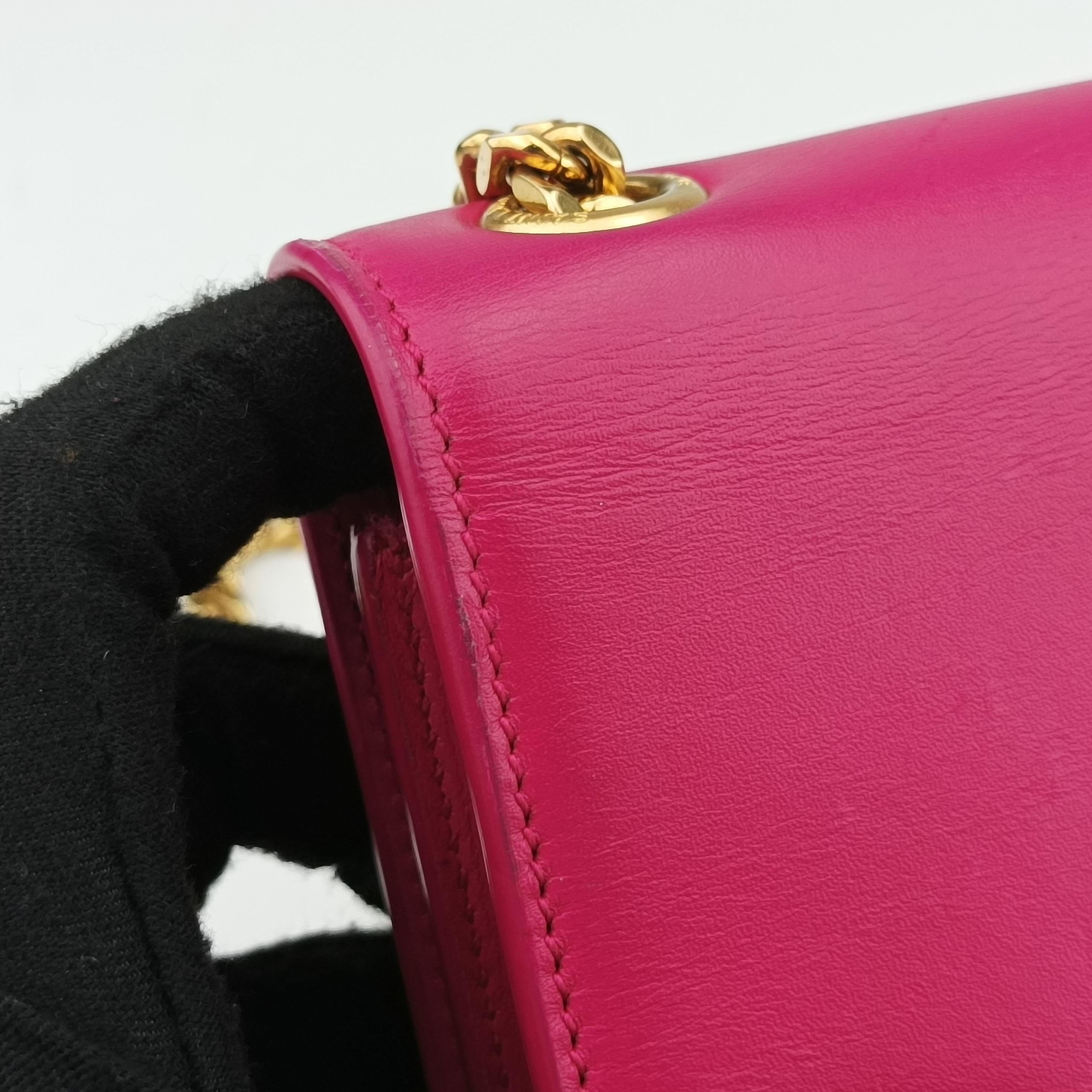 Pre-owned Yves Saint Laurent KATE Pink Leather 354120 shoulderbag | stylenewstar