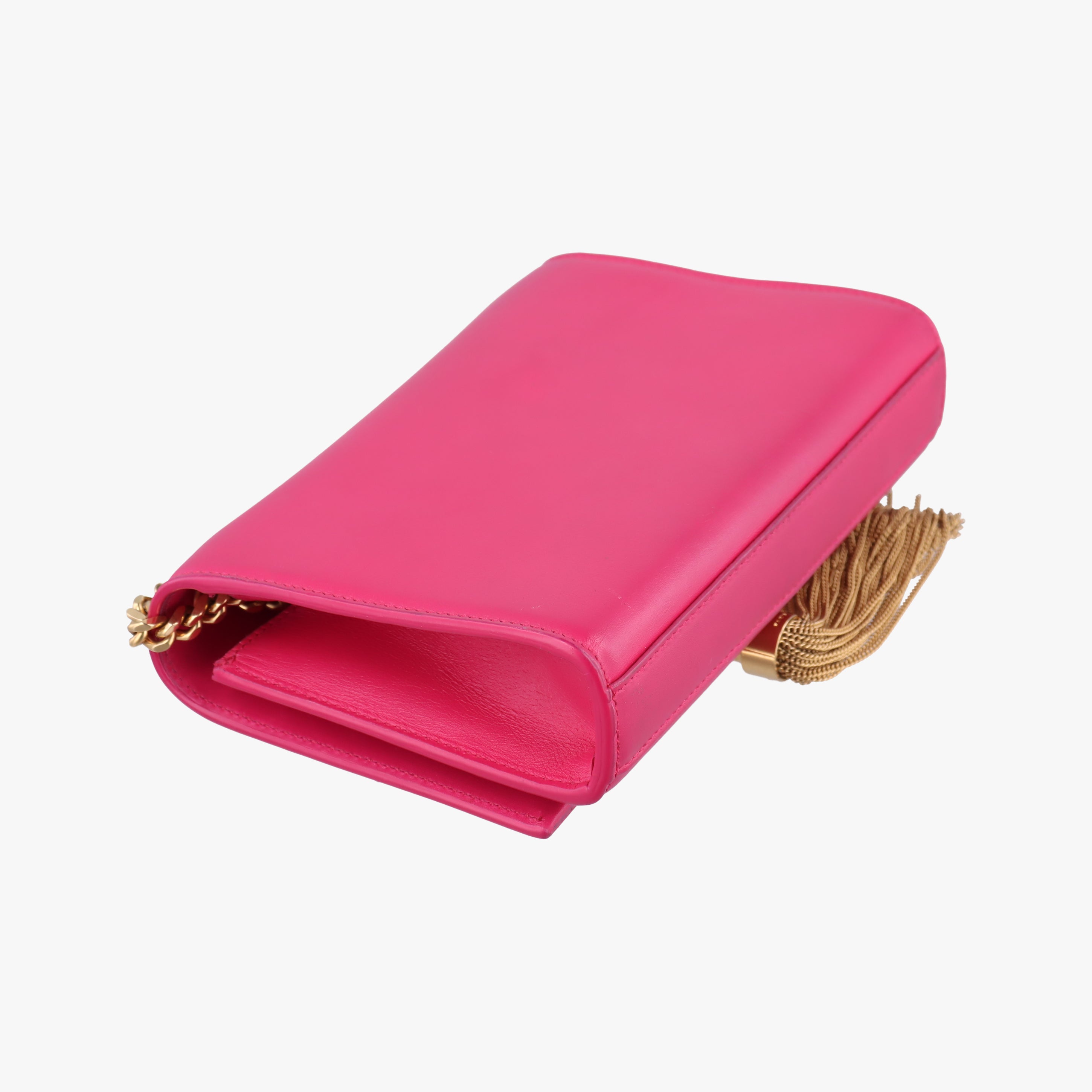 Pre-owned Yves Saint Laurent KATE Pink Leather 354120 shoulderbag | stylenewstar