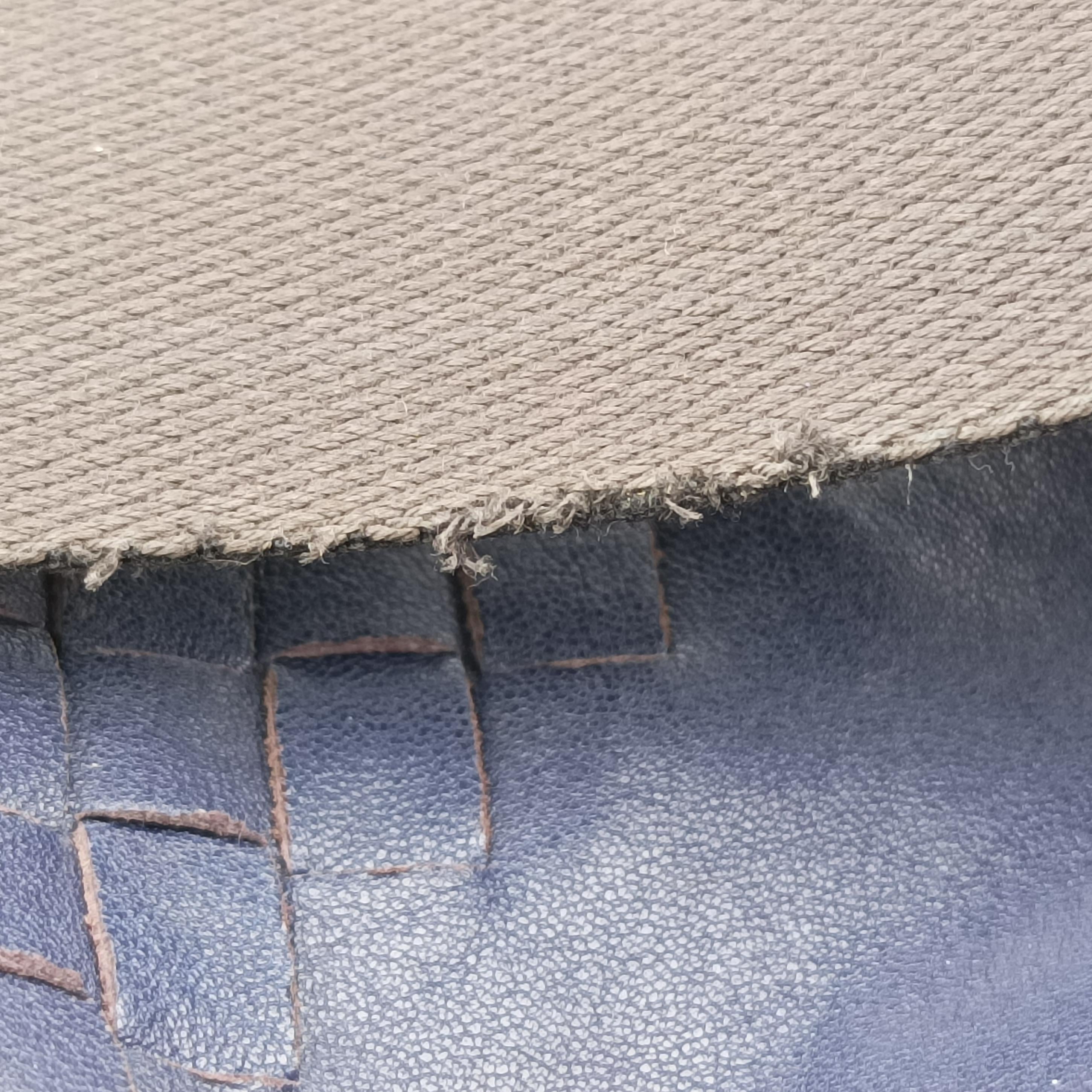 Pre-owned Bottega Veneta Intrecciato Blue lambskin  shoulderbag | stylenewstar