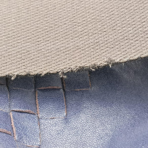 Pre-owned Bottega Veneta Intrecciato Blue lambskin  shoulderbag | stylenewstar