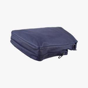 Pre-owned Bottega Veneta Intrecciato Blue lambskin  shoulderbag | stylenewstar