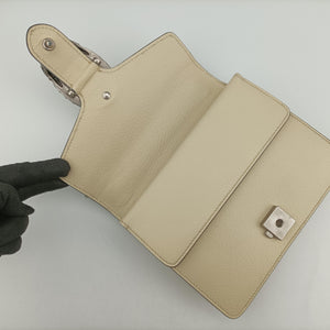 Pre-owned Gucci Dionysus White Leather 421970 shoulderbag | stylenewstar