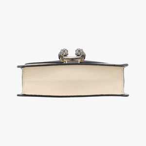 Pre-owned Gucci Dionysus White Leather 421970 shoulderbag | stylenewstar