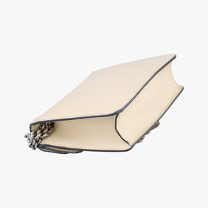 Pre-owned Gucci Dionysus White Leather 421970 shoulderbag | stylenewstar