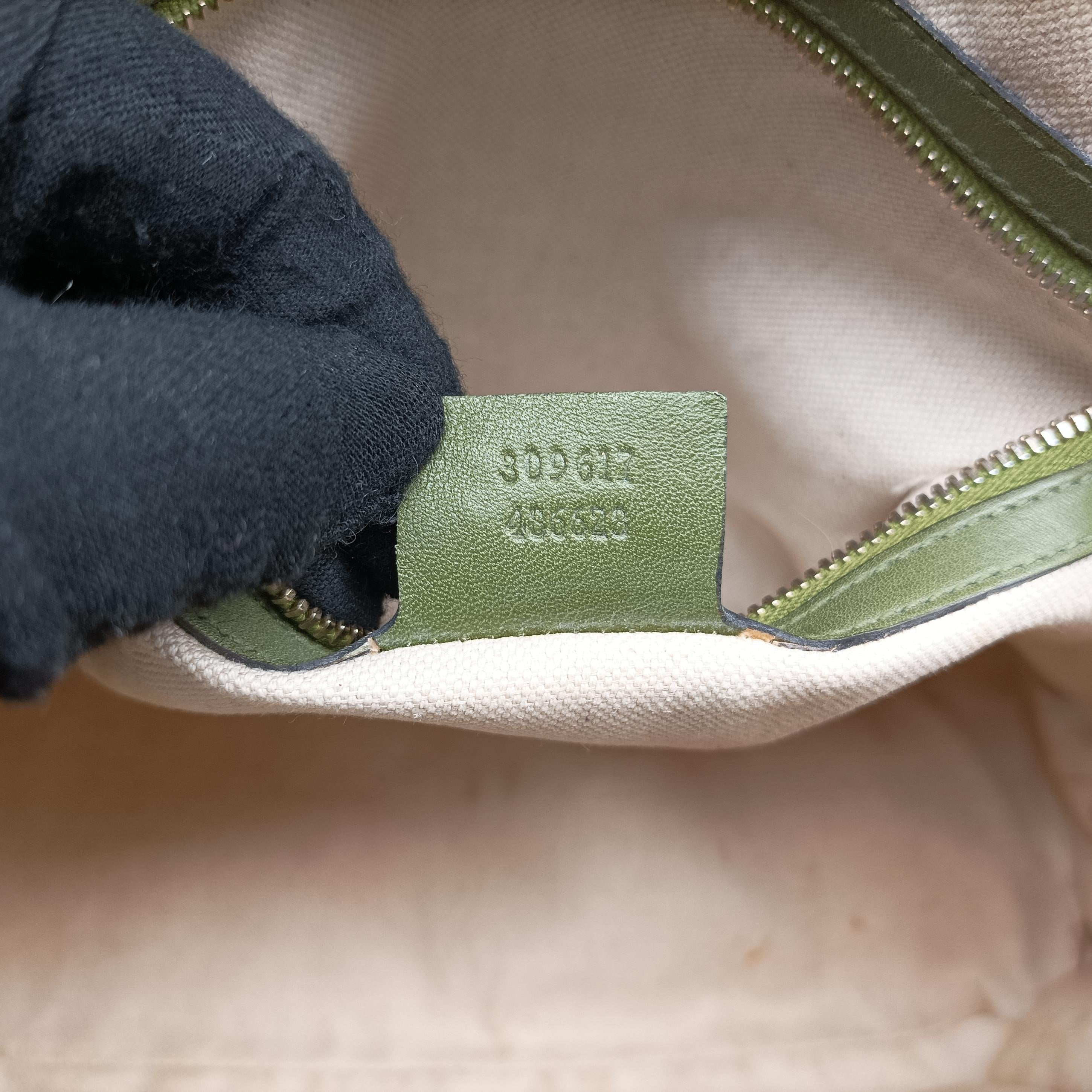 Vintage Gucci Microguccissima Green Leather 309617 handbag | stylenewstar