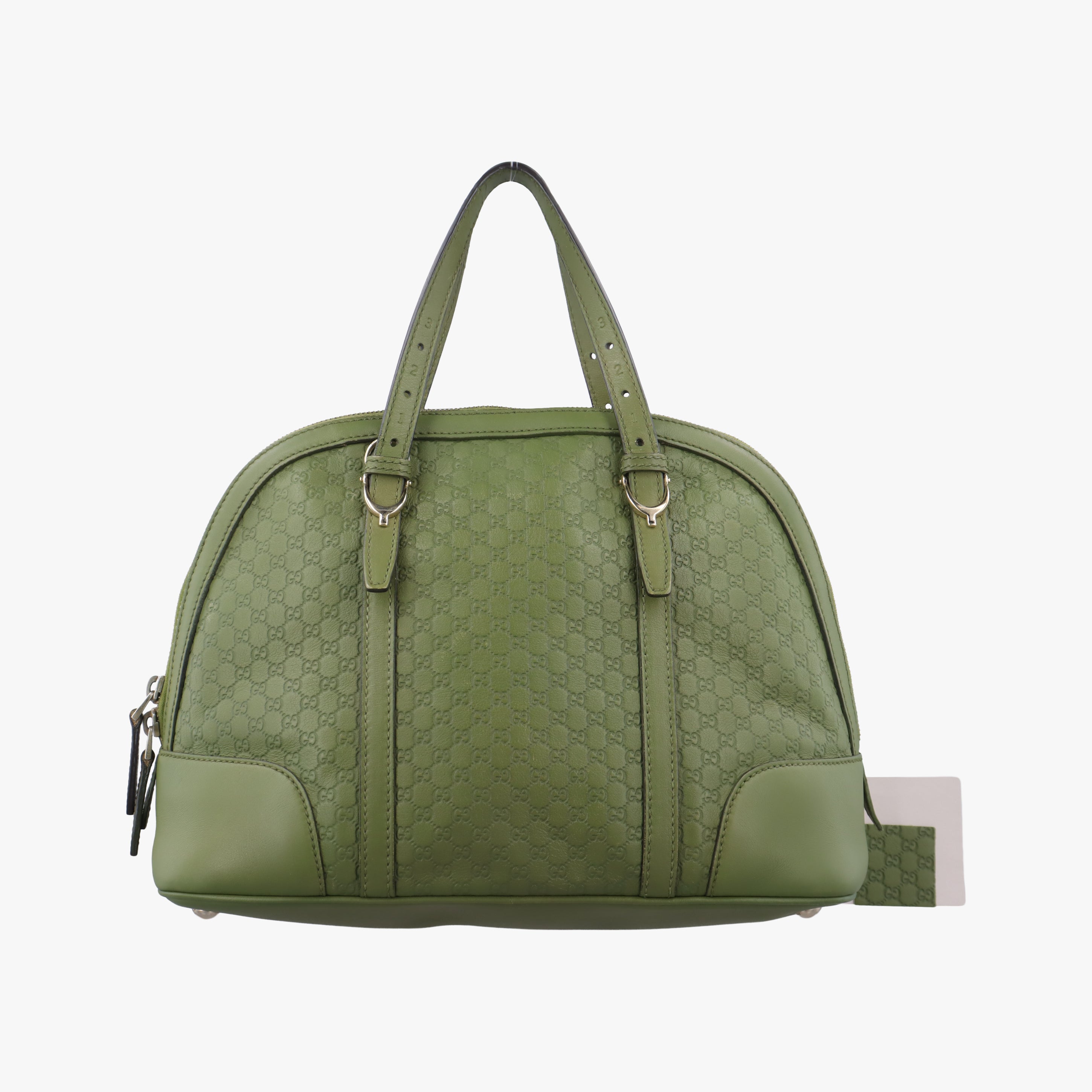 Vintage Gucci Microguccissima Green Leather 309617 handbag | stylenewstar
